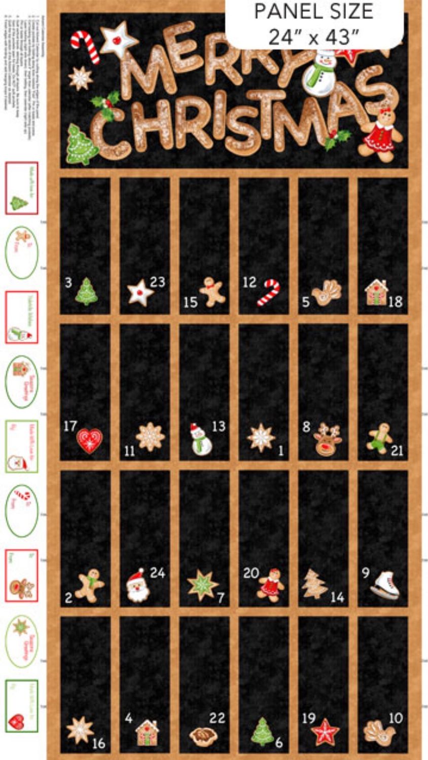 Sugar Coated- Advent Calendar Panel