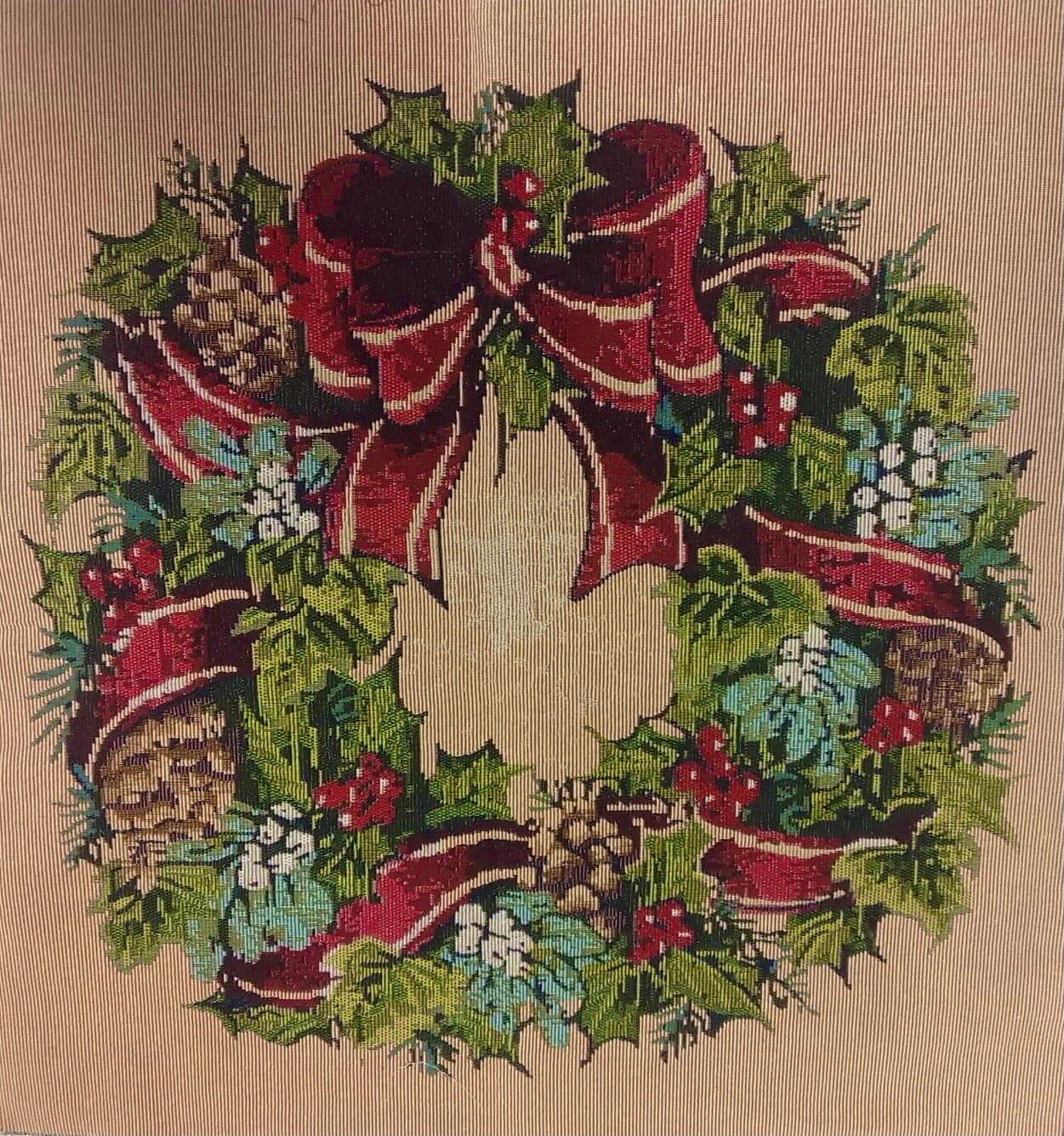 Wreath Cushion Panel