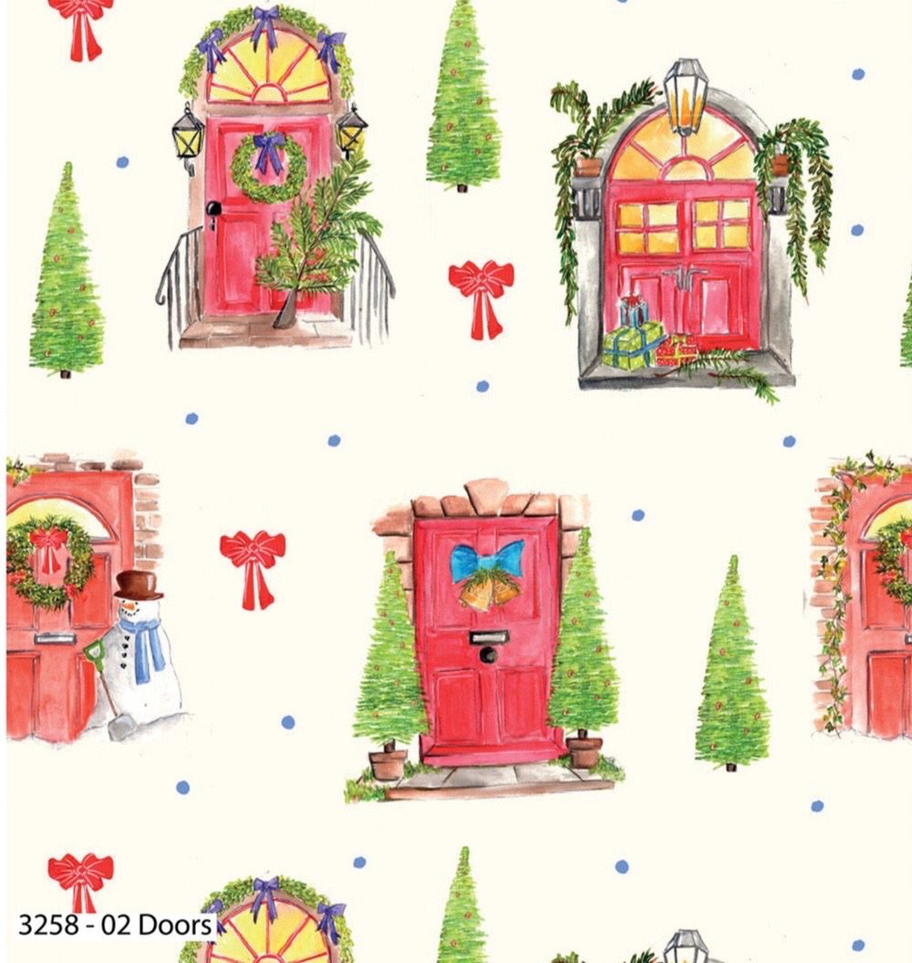 Christmas Traditions- Door Christmas Traditions- Door