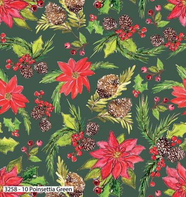 Christmas Traditions- Poinsettia Green Christmas Traditions- Poinsettia Green