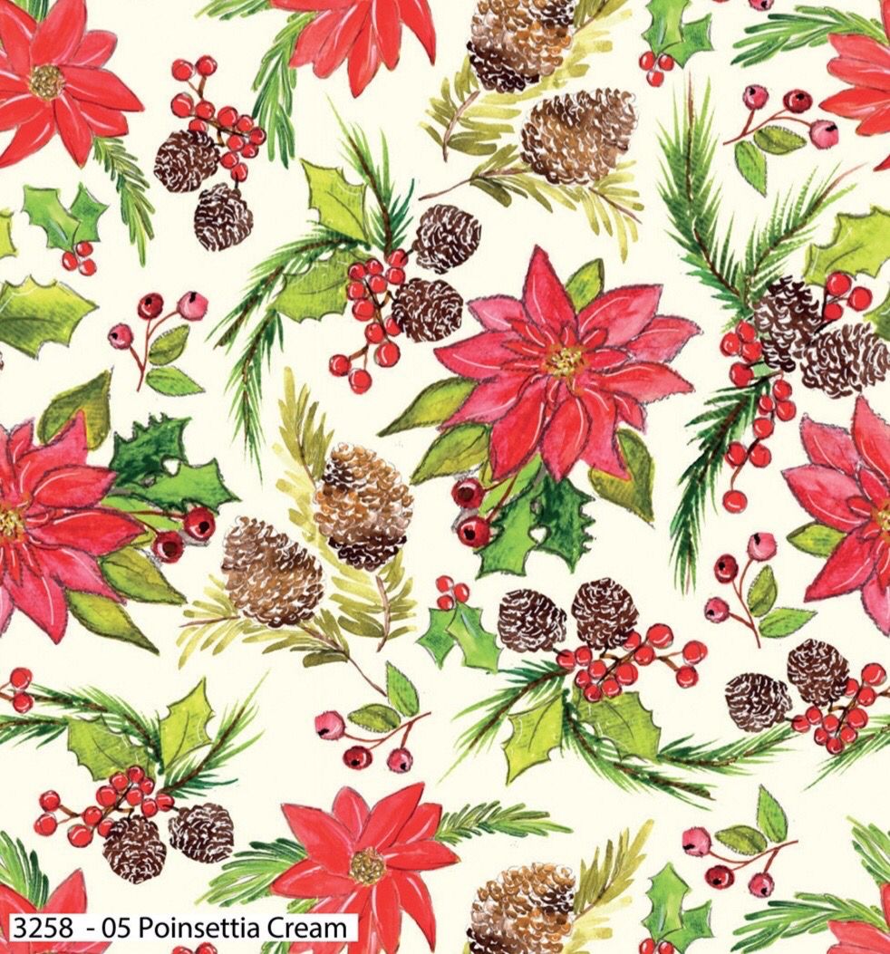 Christmas Traditions- Poinsettia Cream