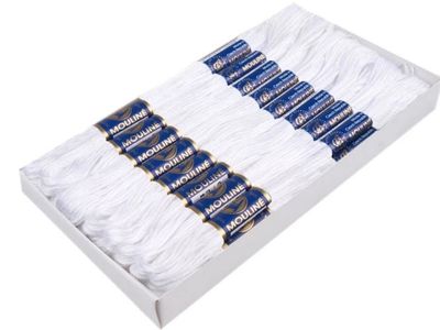 Embroidery Thread- White