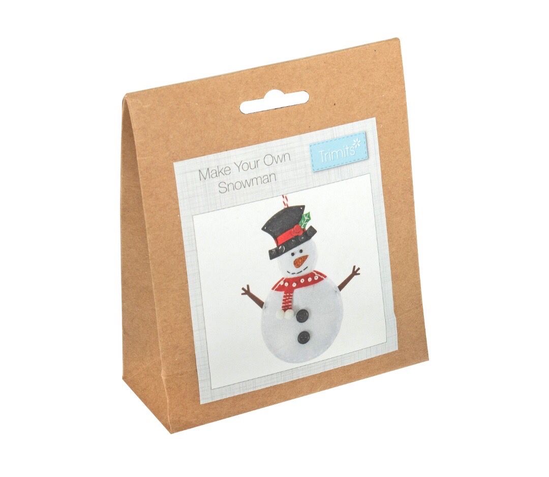 Felt Decoration Kit: Snowman