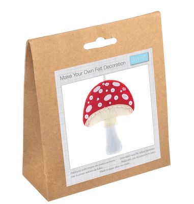 Felt Decoration Kit- Toadstool