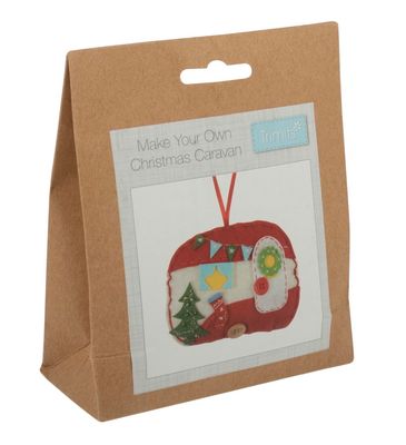 Felt Decoration Kit - Xmas Caravan