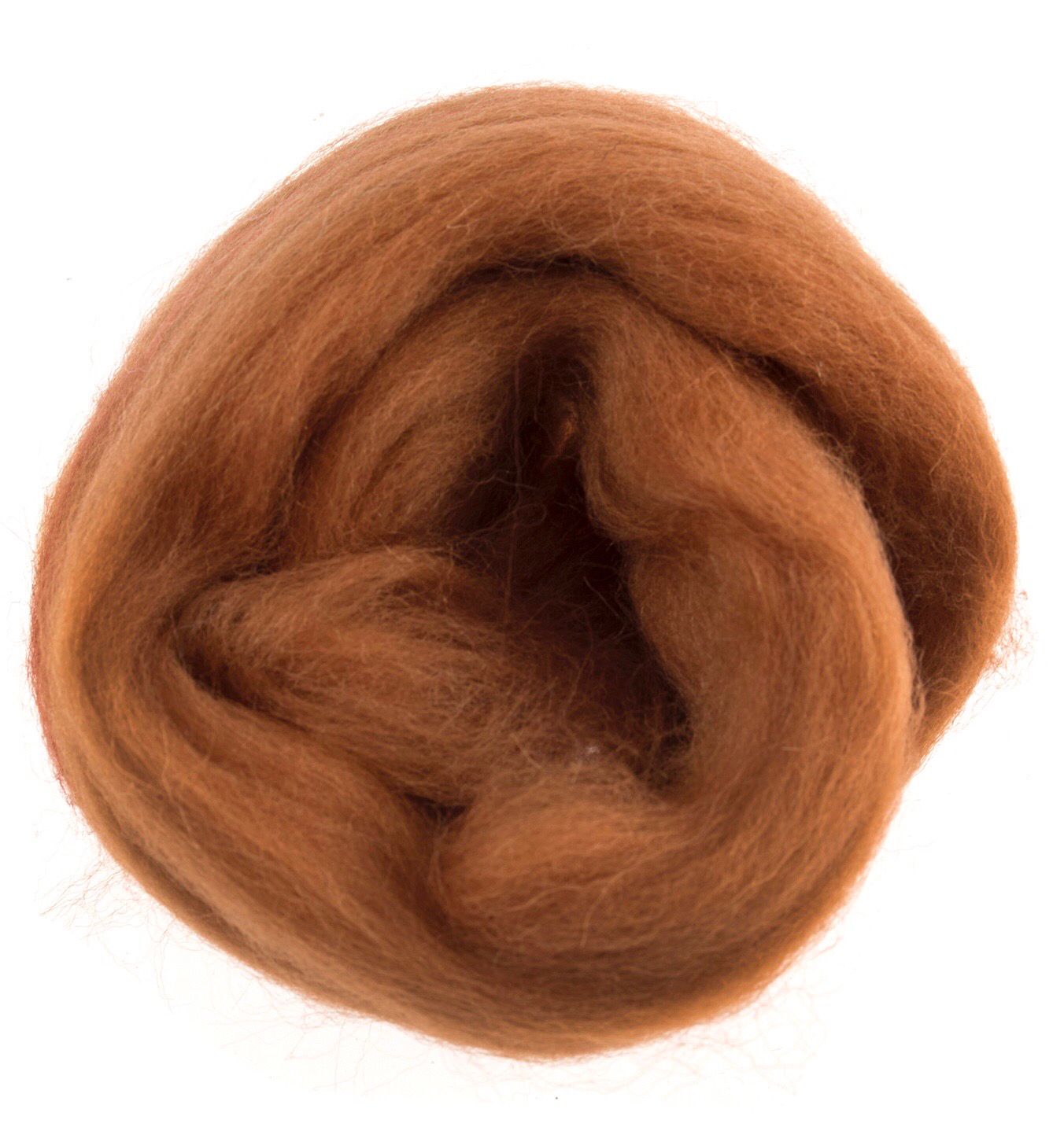 Natural Wool Roving- Beige