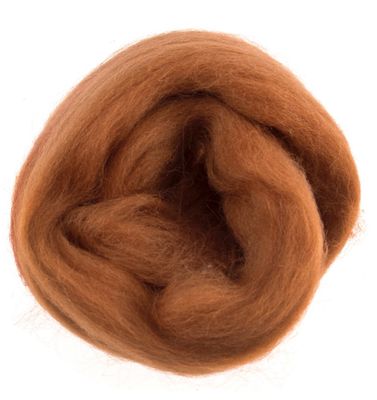 Natural Wool Roving- Beige