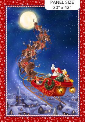 ‘Twas The Night Before Christmas- Panel