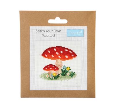 Cross Stitch Kit- Toadstool