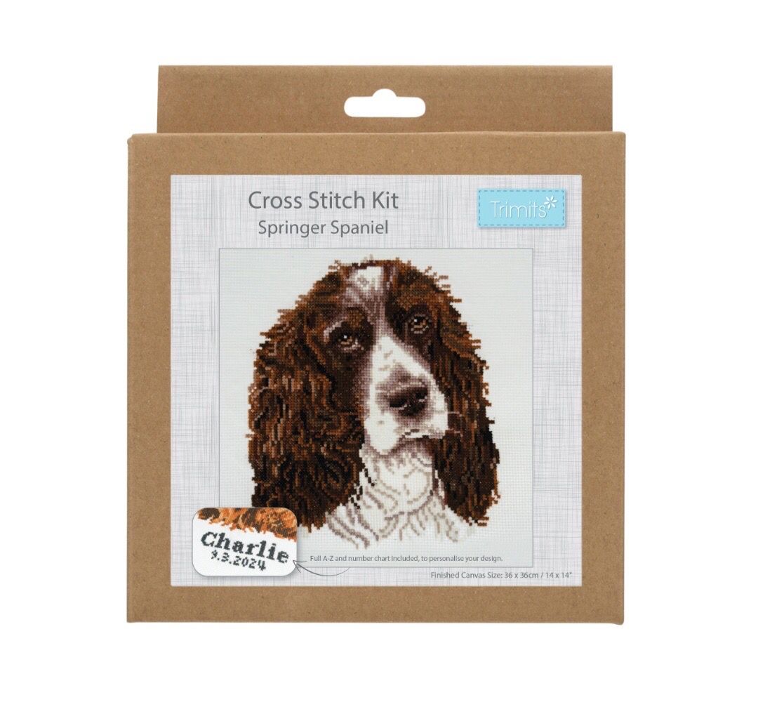Cross Stitch Kit - Springer Spaniel Cross Stitch Kit - Springer Spaniel