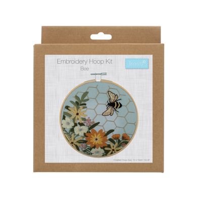 Embroidery Hoop Kit - Bee
