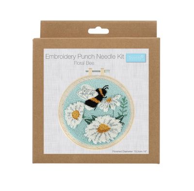 Punch Needle Kit - Bee/ Flowers
