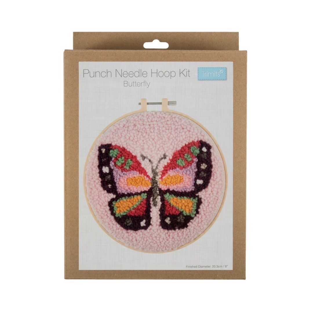 Punch Needle Kit- Butterfly Punch Needle Kit- Butterfly