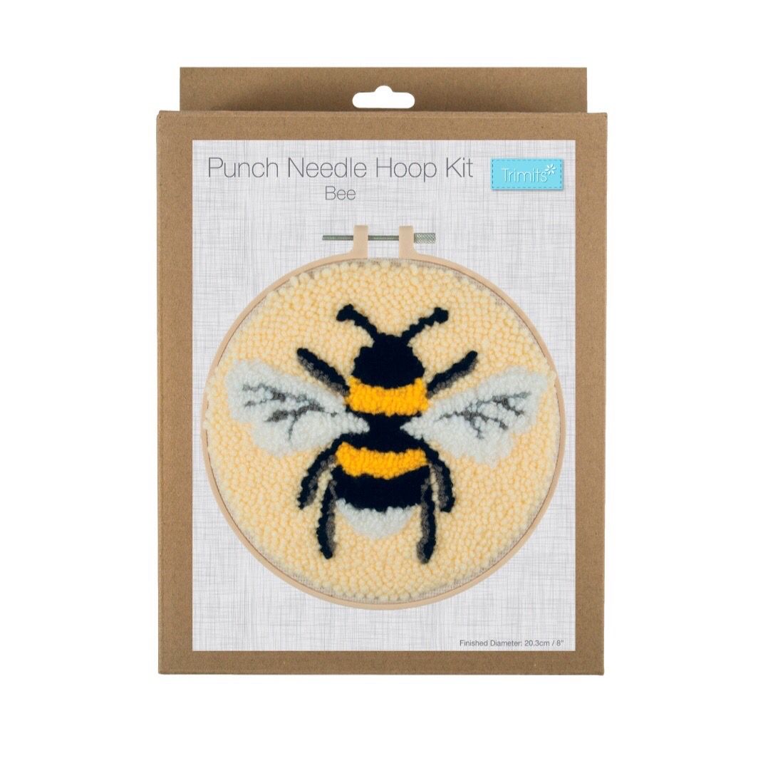 Punch Needle Hoop Kit - Bee