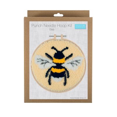Punch Needle Hoop Kit - Bee