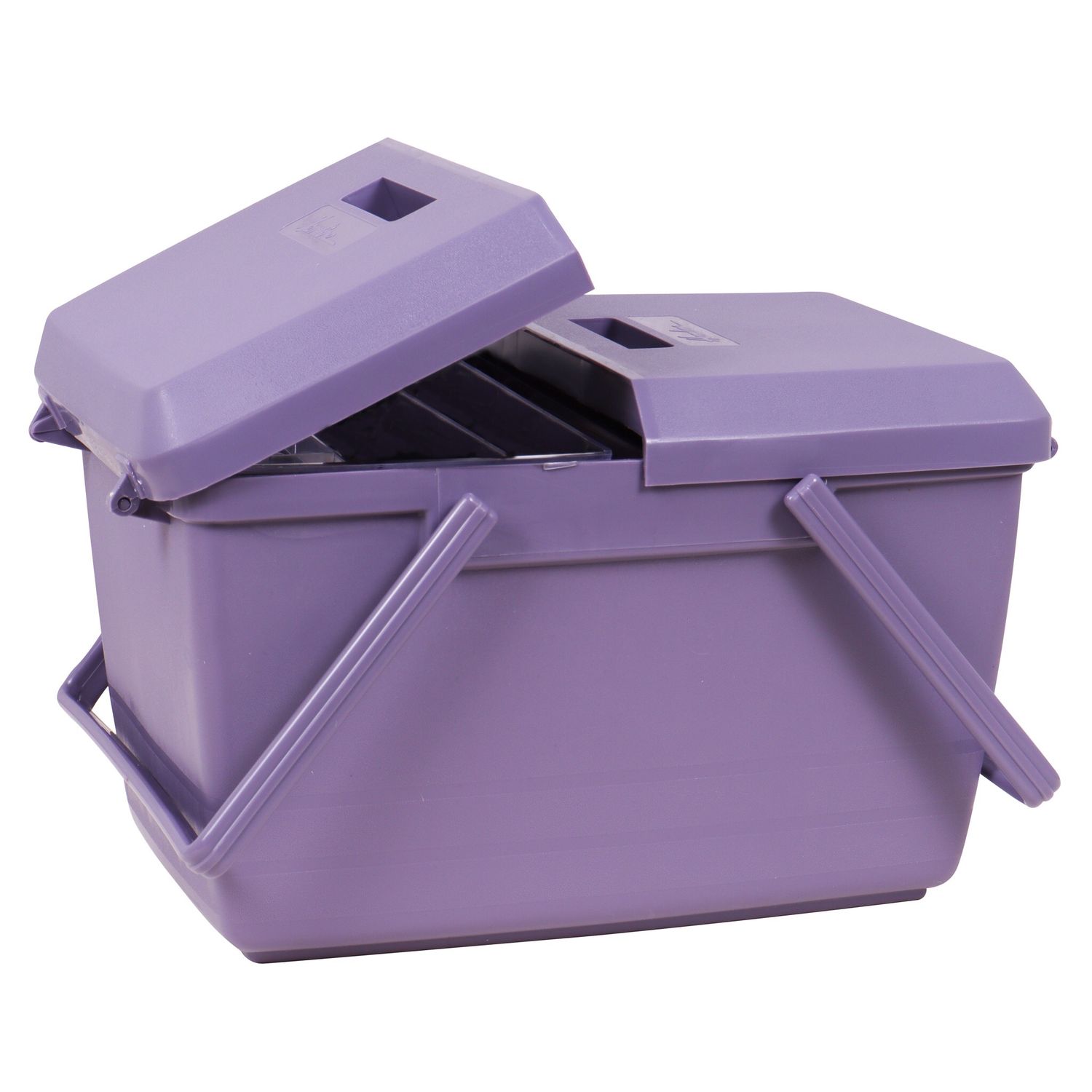 Plastic Sewing Box- Lilac