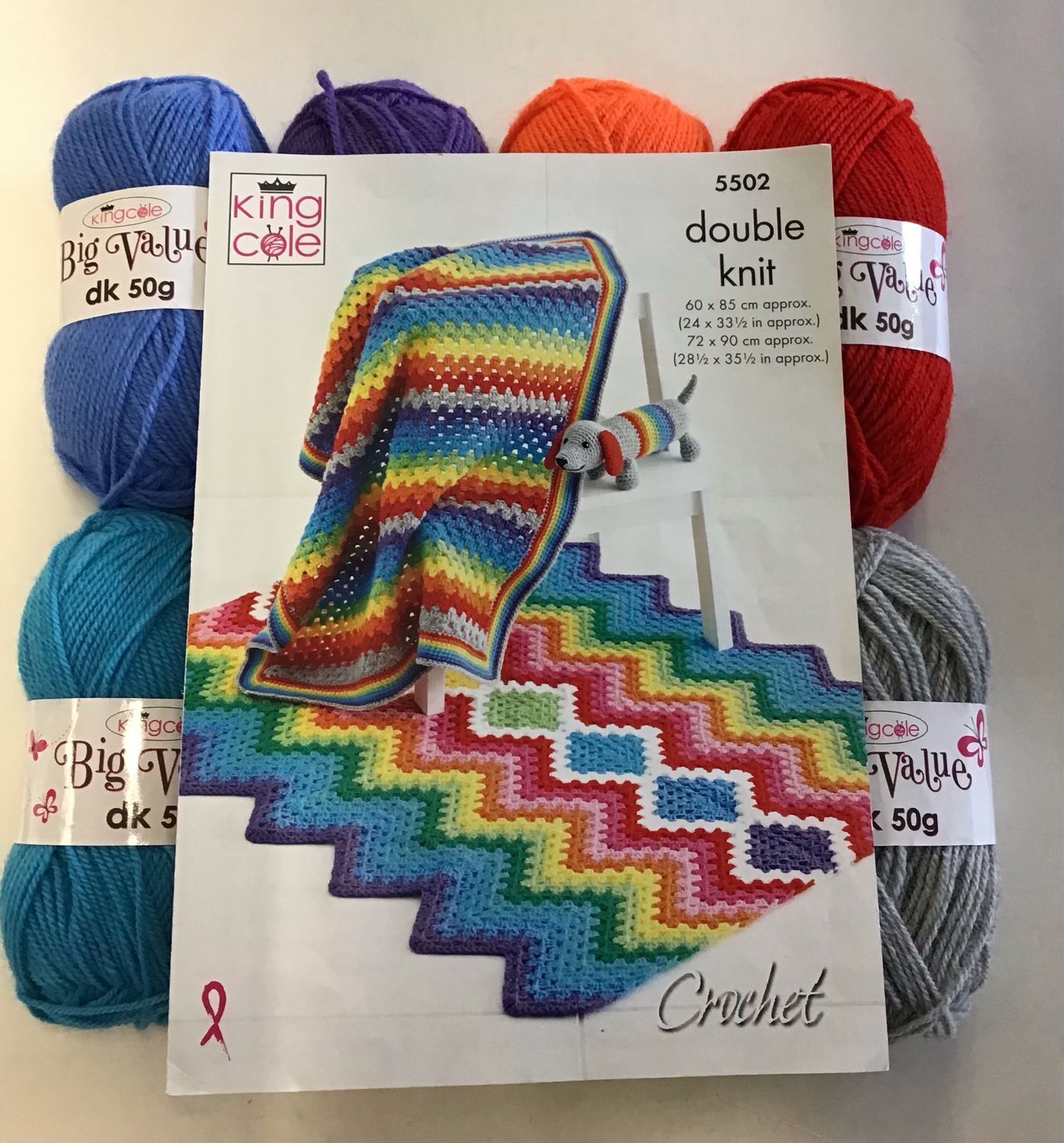 Crochet Blanket Kit- Small