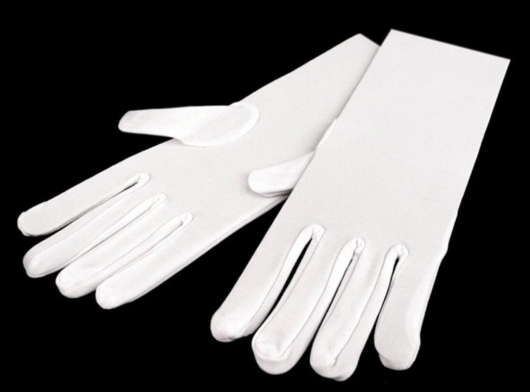 Mens Formal Gloves- White