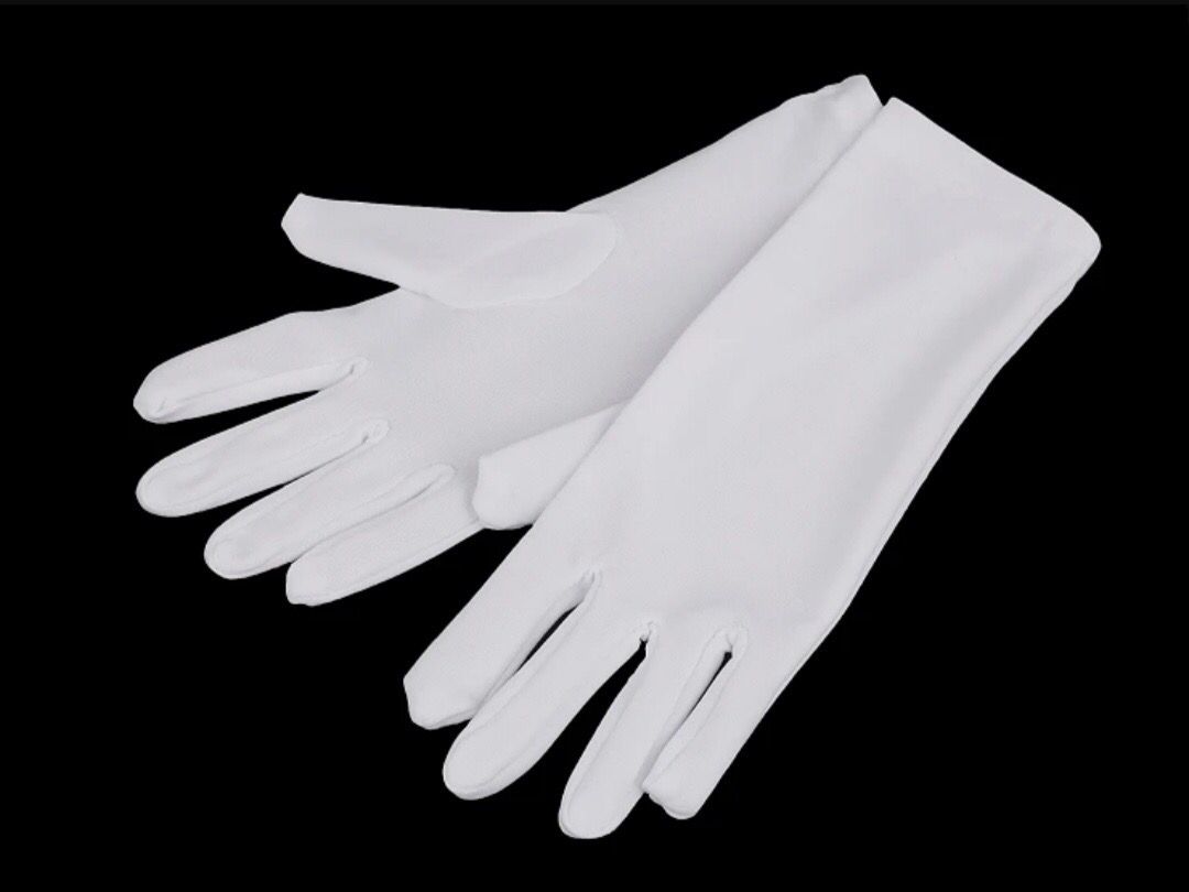 Ladies Formal Gloves- White