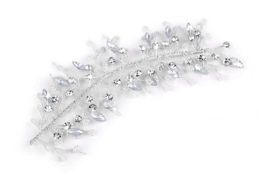 Bridal Hair Ornament with Rhinestone