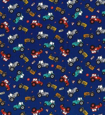 Corduroy Print- Blue