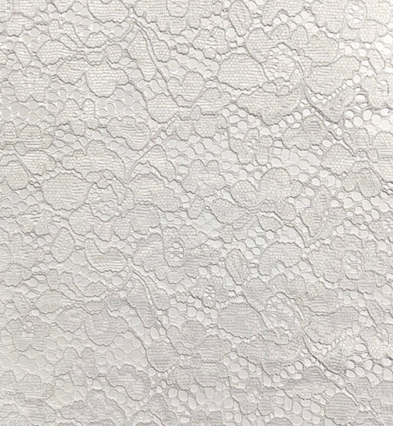 Corded Lace- White