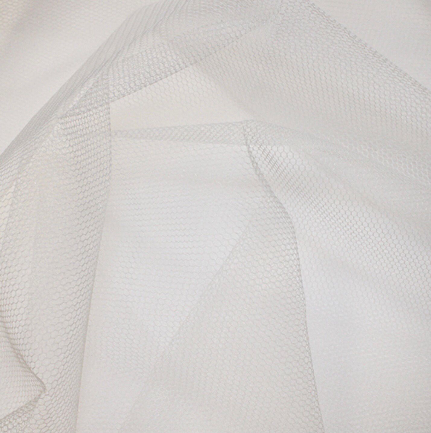 Tulle- Silk White