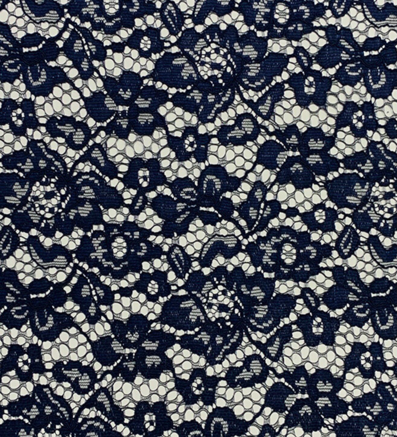 Corded Lace- Navy