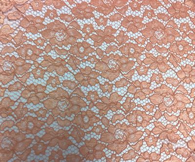 Corded Lace- Peach