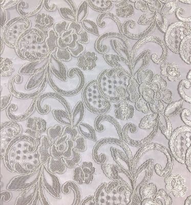 Corded Tulle- White