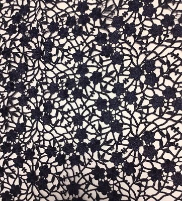 Guipure Lace- Navy