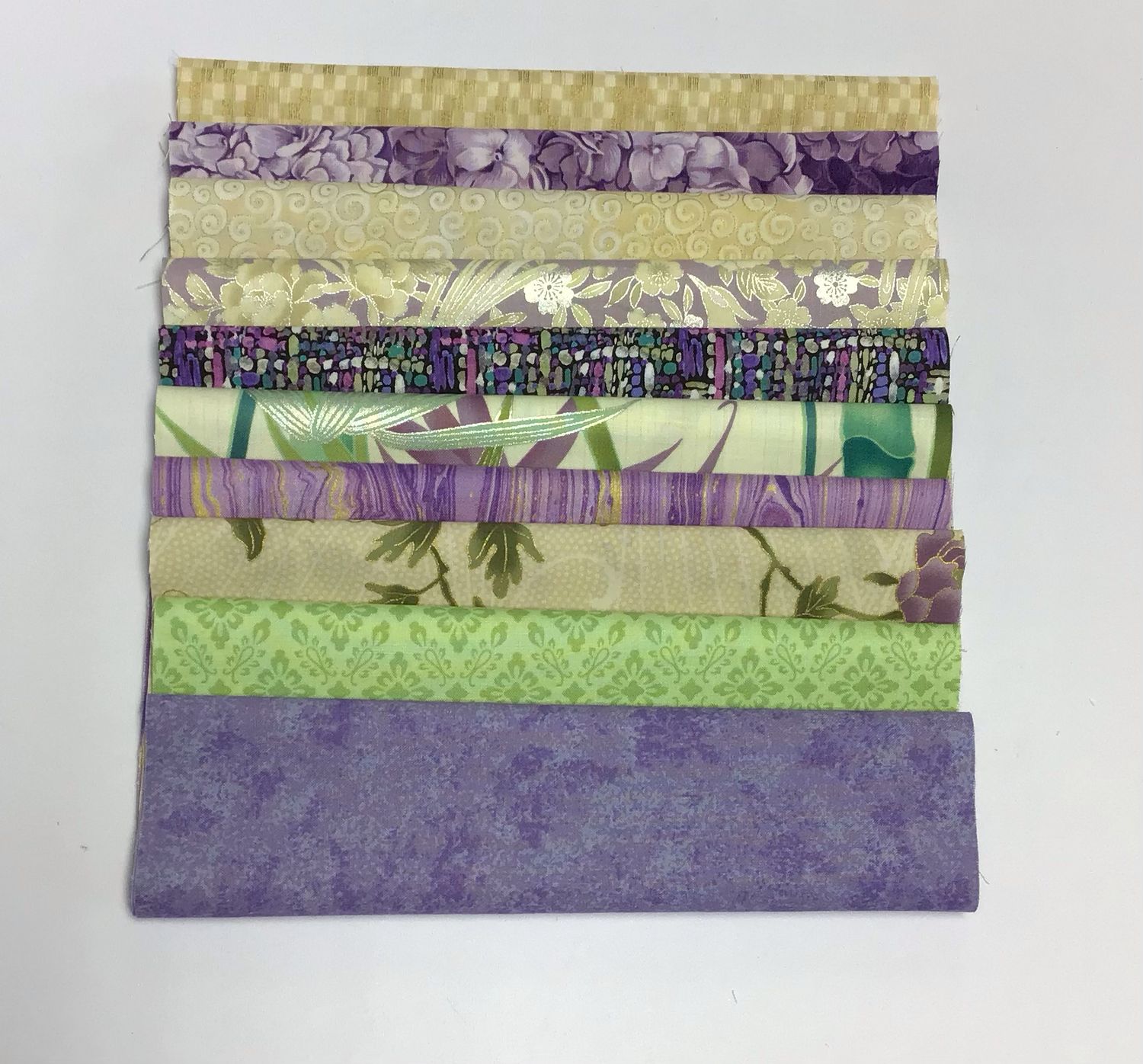 Gold And Purple Layer Cake