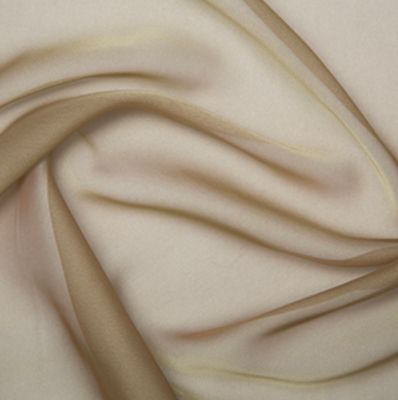 Cationic Chiffon- Taupe