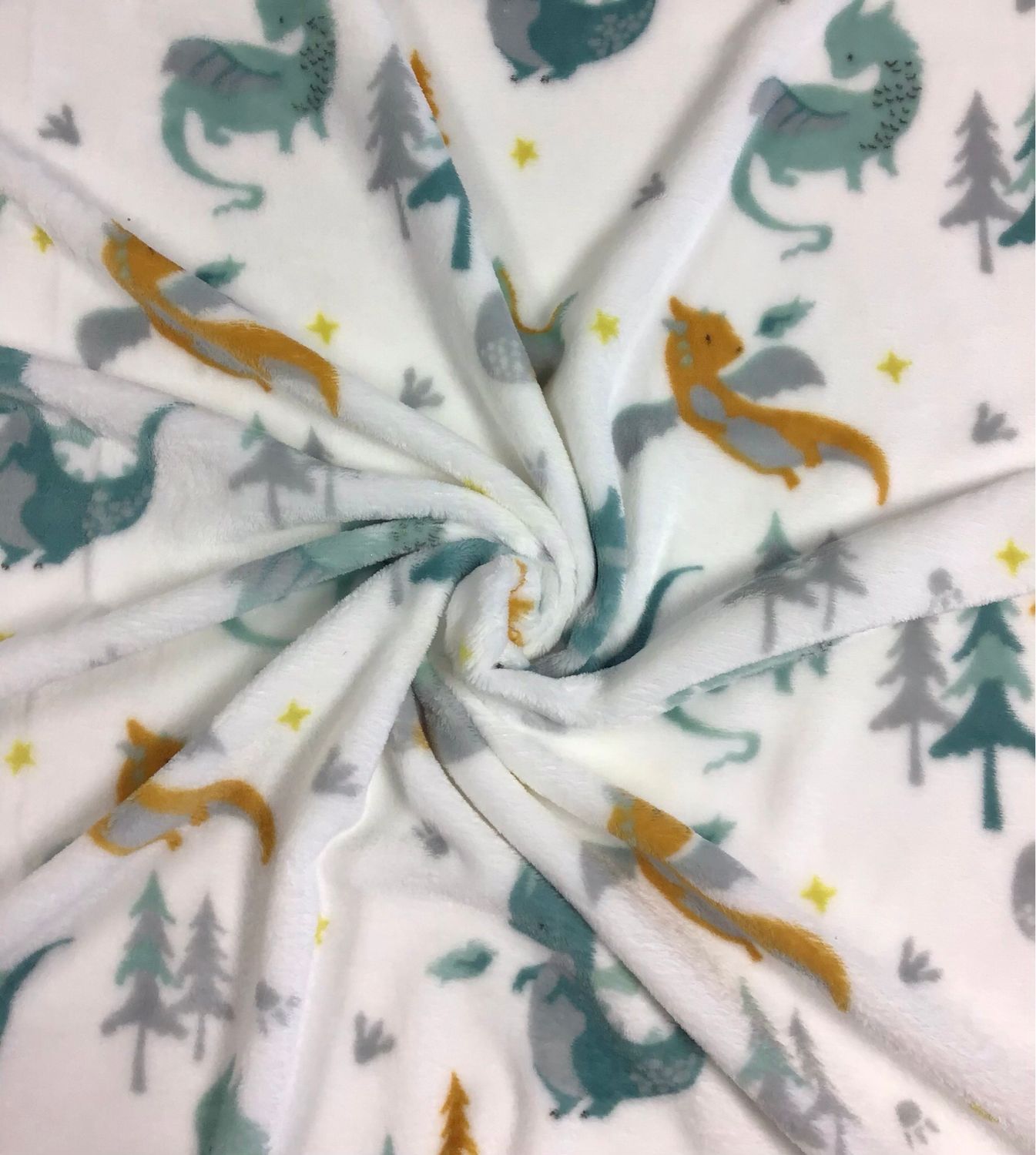 Cuddle Fleece- Dragons