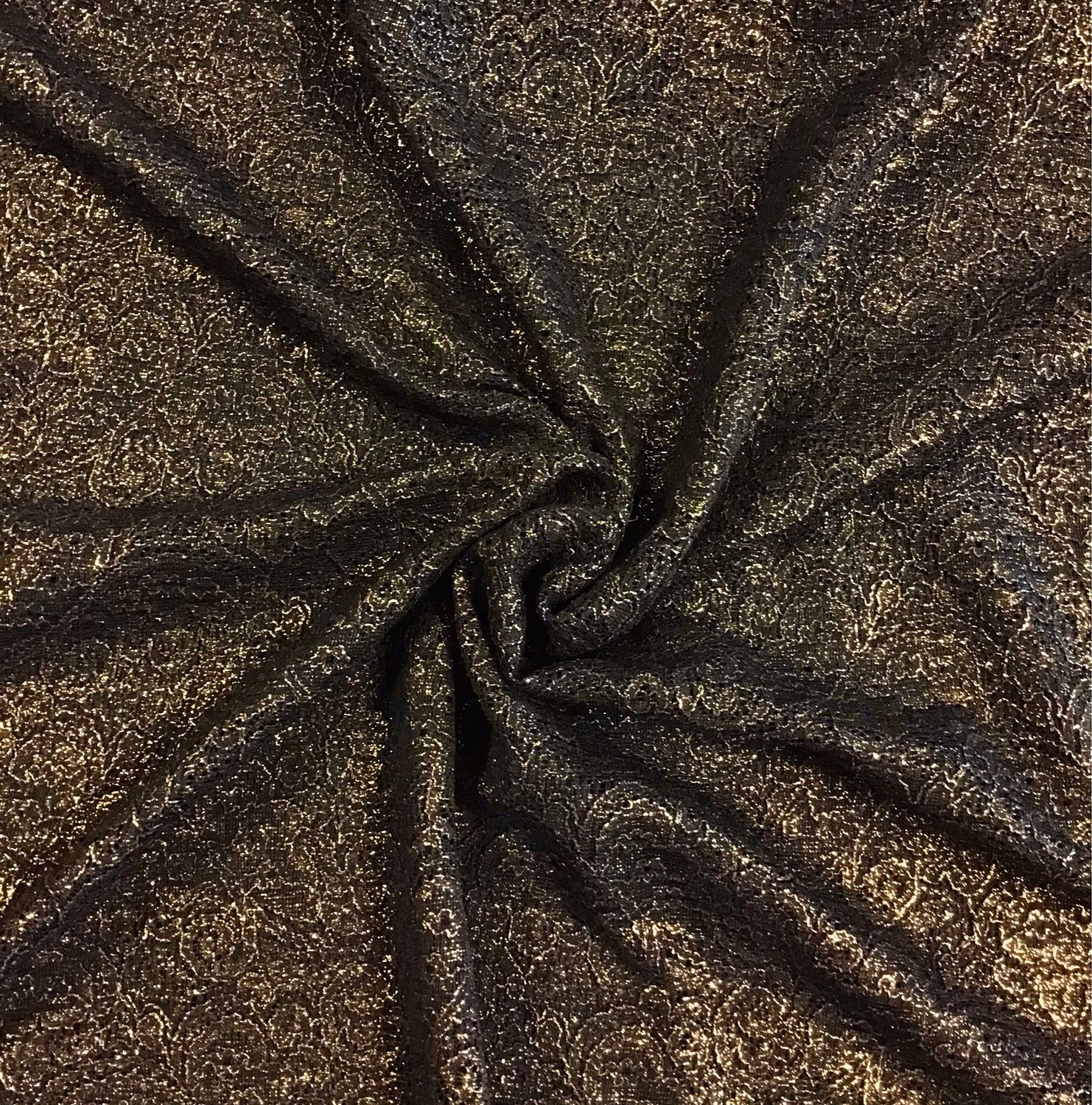Lace- Black/ Gold