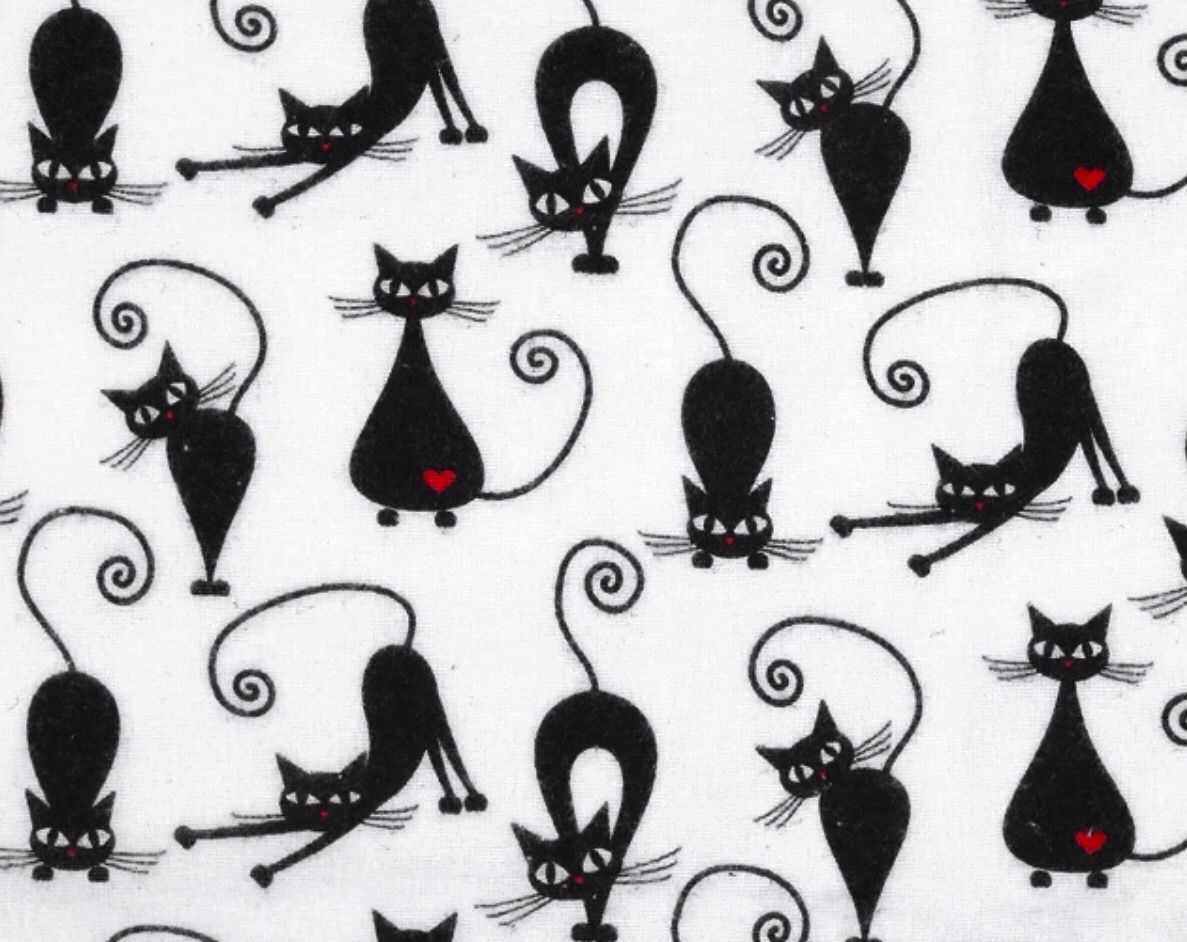 Brushed Cotton- Cats