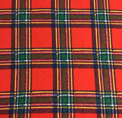 Brushed Cotton- Red Checked