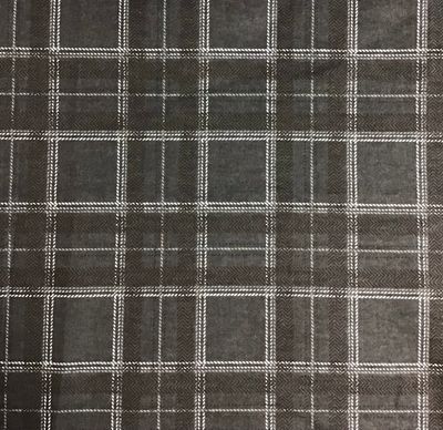Brushed Cotton- Grey Checked