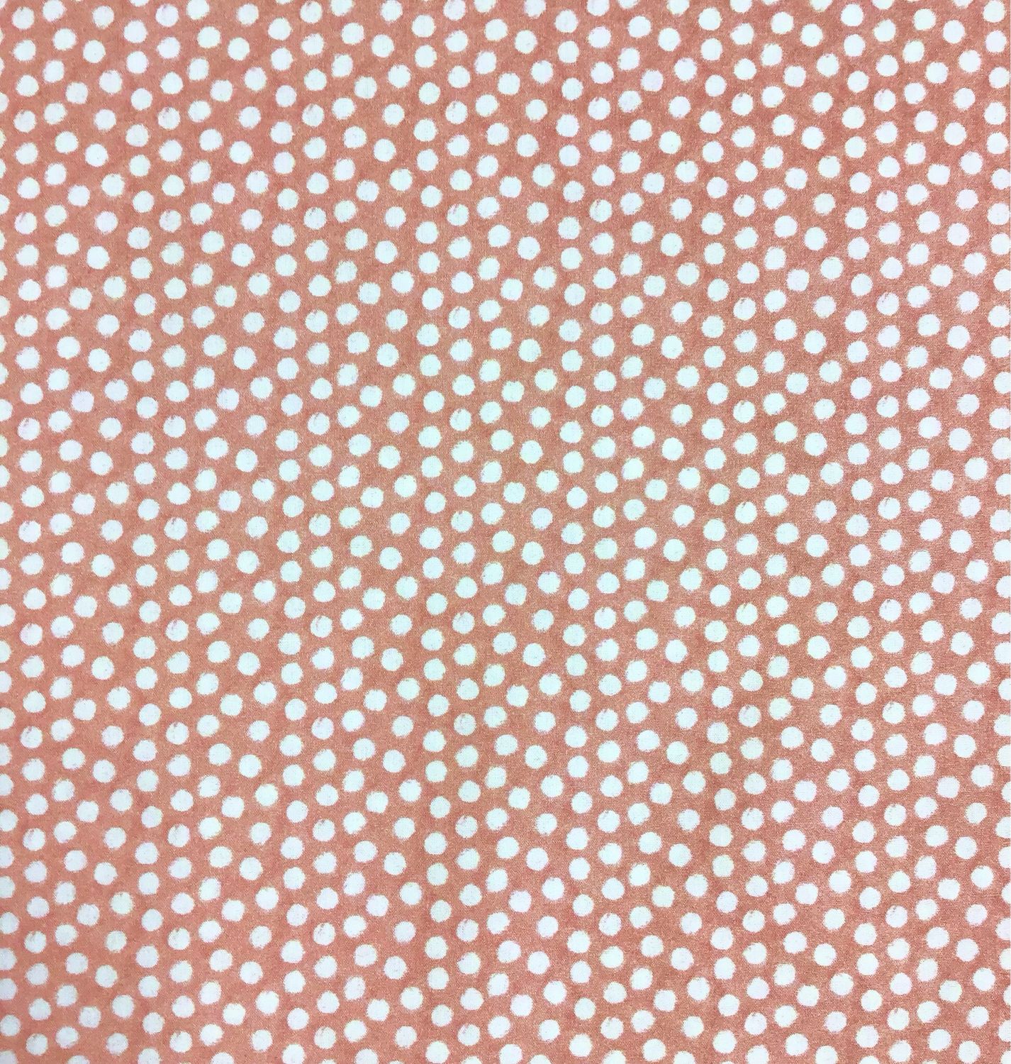 White Dots On Peach