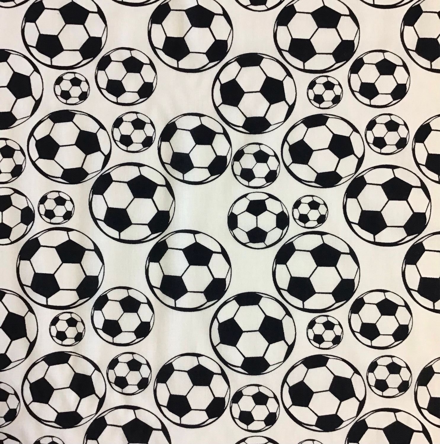 Black And White Football
