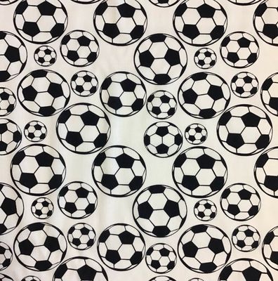 Black And White Football