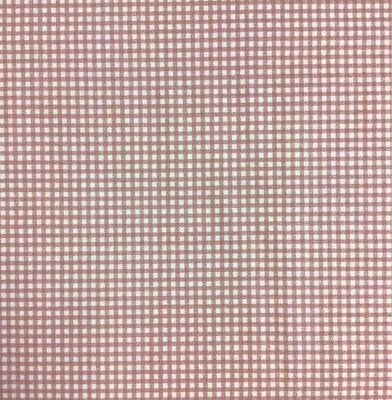 Dusty Pink / White Check