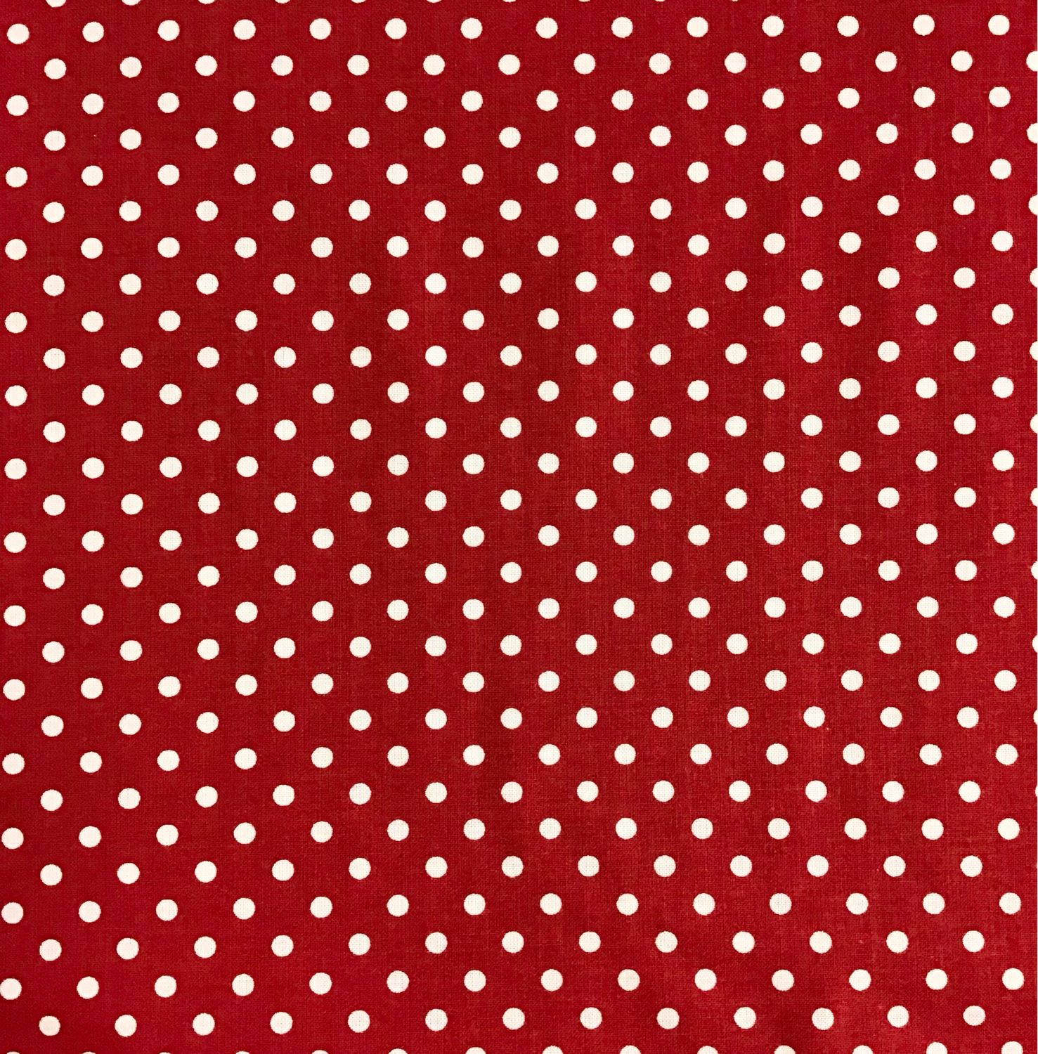 White Dots On Red