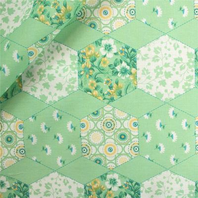 Patchwork Spring- Green