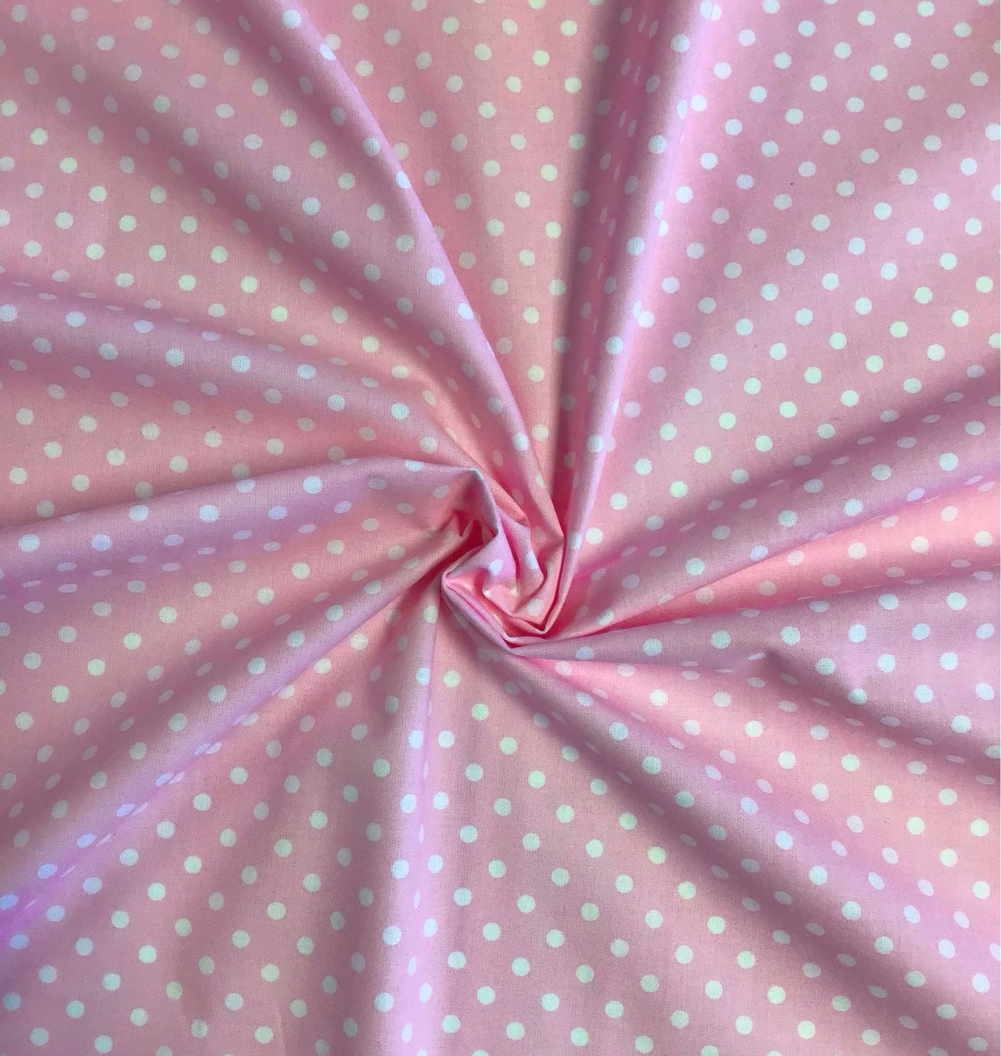 White Dots On Pink