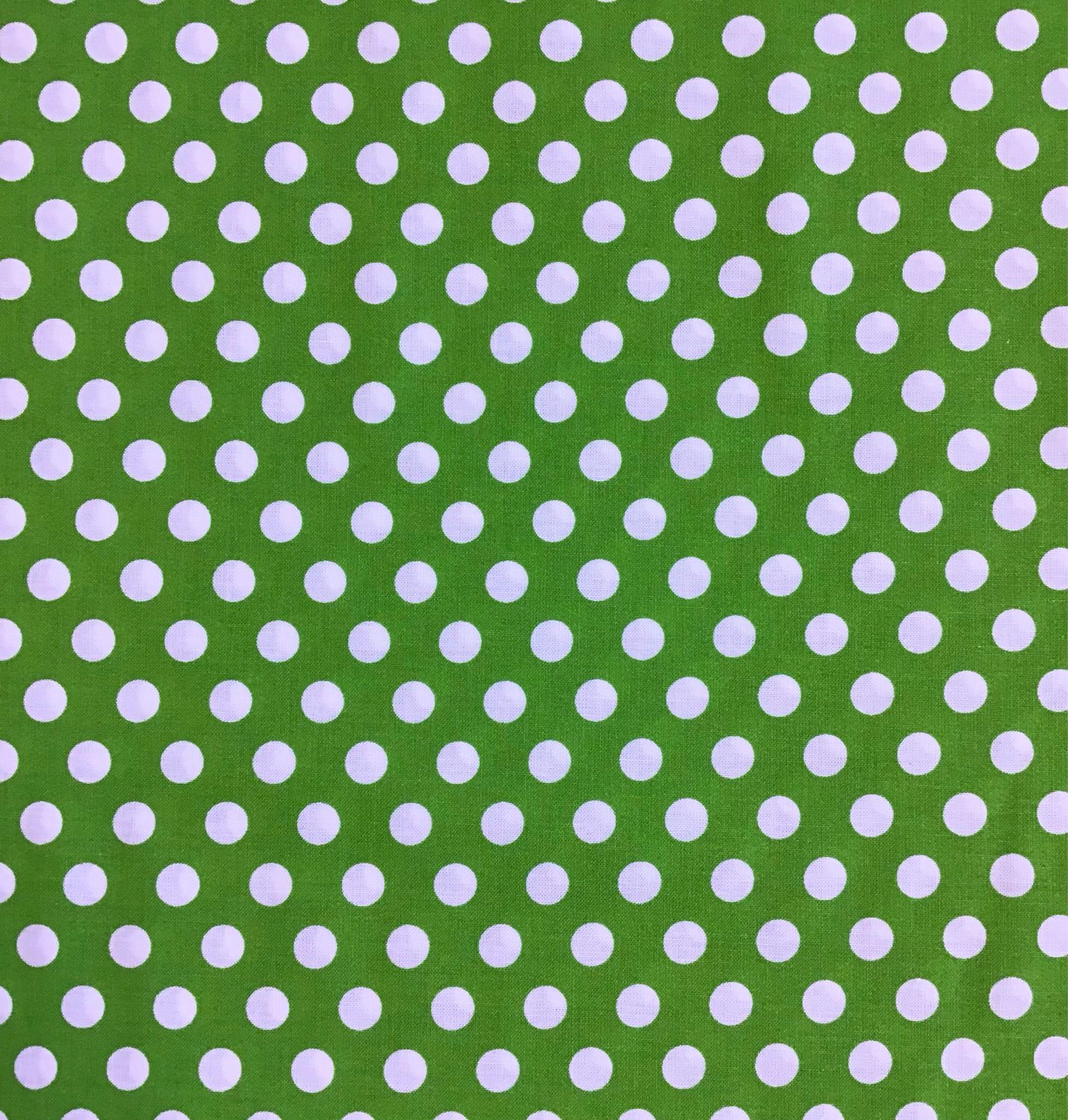 White Dots On Lime- Big