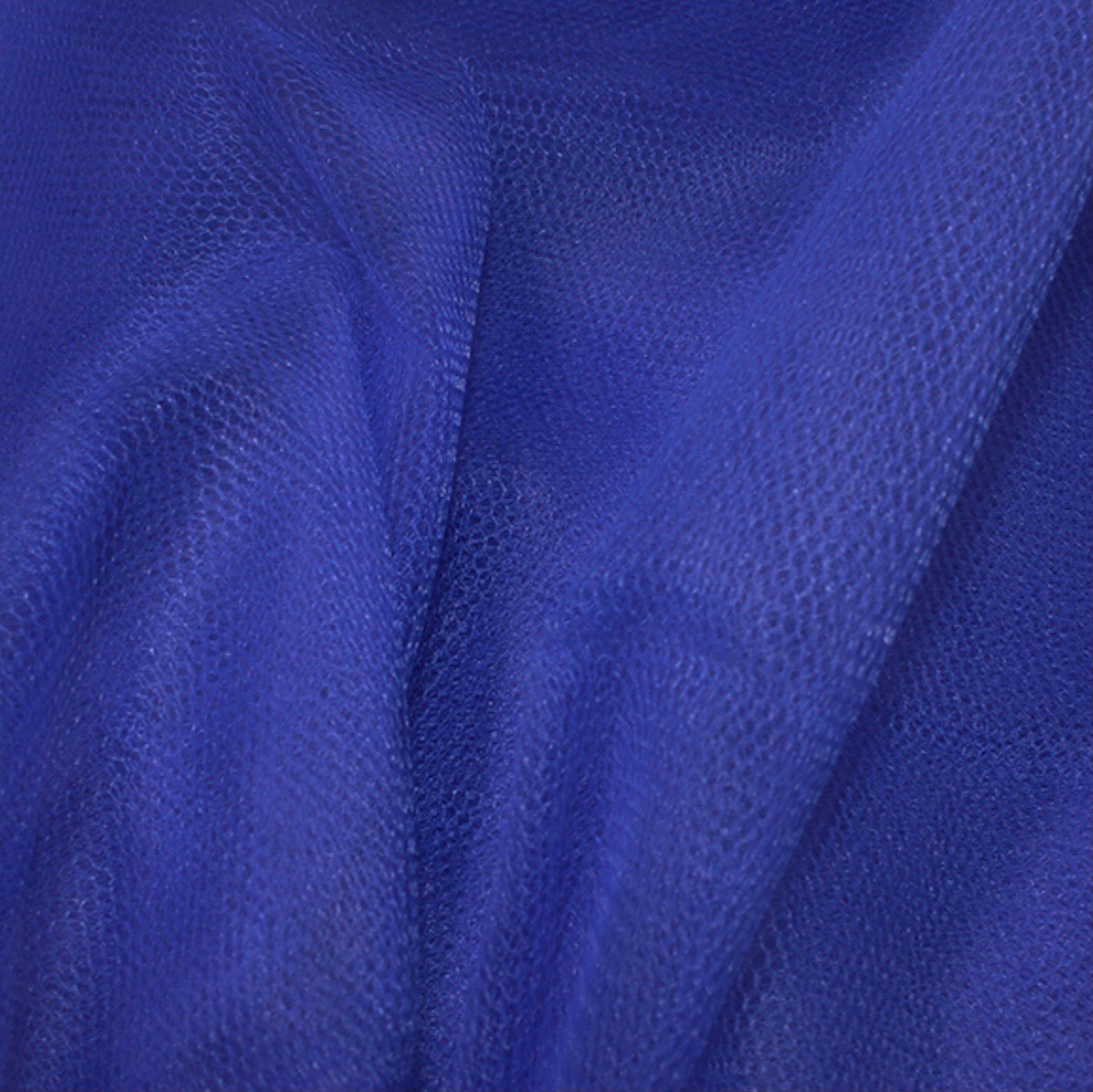 Dress Net/ Tulle- Empire Blue