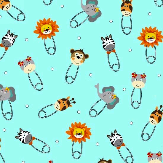 Bungle Jungle Nappy Pins