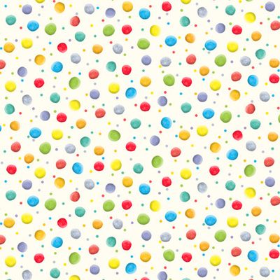 Lil’ Sunshine Dots- Cream