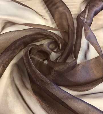 Crystal Organza- Chocolate Brown